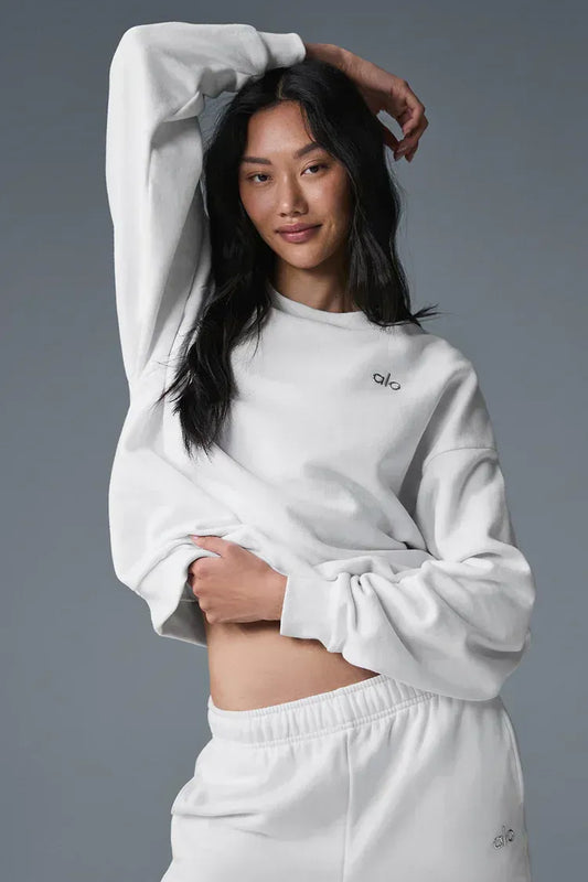 Sweat Unisex White Set