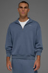 Sweat zip blue set