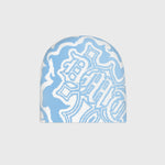 CROSS BEANIE BLUE
